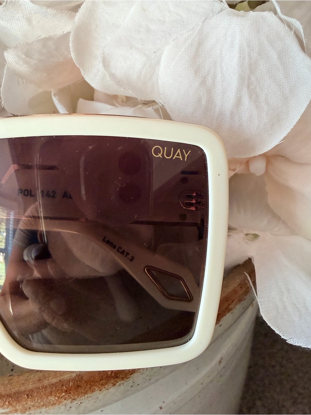Quay Almost Ready Oversized Square Sunglasses - Picture 3 of 7